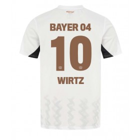 Bayer Leverkusen Florian Wirtz #10 Borte skjorte 2024-25 Kortermet